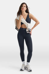 DayFlex Logo Waistband Legging - Midnight Navy