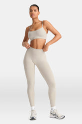 Sculpt Seamless Scrunch Legging - Chai Marl