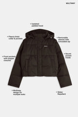 Storm Puffer Jacket - Americano