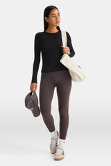 365 Core Cotton Long Sleeve T-Shirt - Black