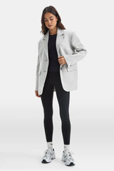 Everyday Tailoring Oversized Blazer - Iron Grey Marl