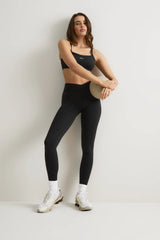 DayFlex Soft Wrap Legging - Shadow Black