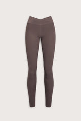 DayFlex Soft Wrap Legging - Mocha Brown