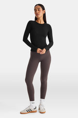 365 Core Cotton Long Sleeve T-Shirt - Black