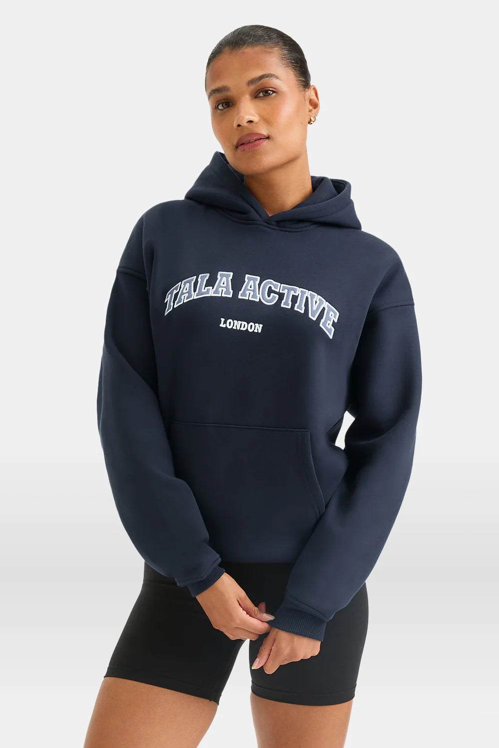 TALA Active Applique Hoodie - Midnight Navy