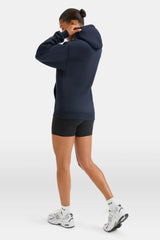 TALA Active Applique Hoodie - Midnight Navy